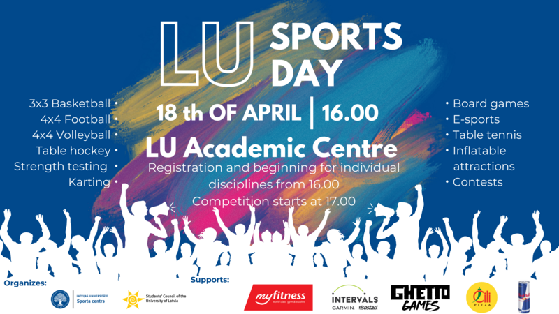 LU Sports Day is going to take place on April 18th