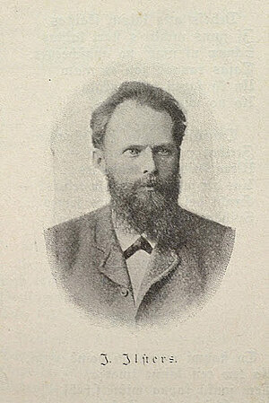 Latviešu botāniķis, pedagogs, dzejnieks, folklorists, novadpētnieks un lauksaimnieks Jānis Ilsters (1851-1889)