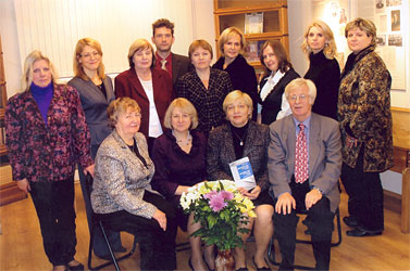 2009.g. 19.novembris.  RTU muzeja vad. Dr. A.Zigmundes grāmatas „Rīga –Leipciga –Rīga” atvēršana Pedagoģijas muzejā.