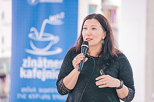 Zinātnes kafejnīca "Kā radīt Ziemassvētku brīnumu ar ēdienu?". Uztura speciāliste Liene Sondore, 2019. gads.