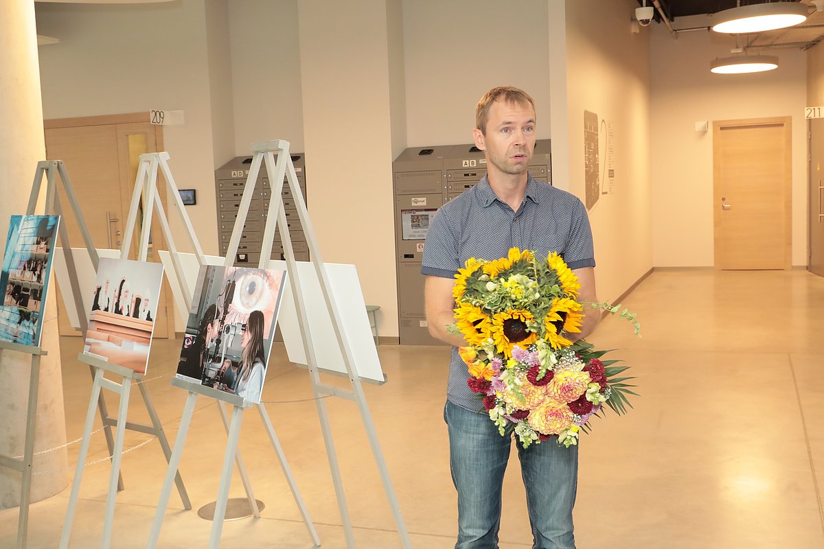 LU fotogrāfs Toms Grīnbergs. Foto: Jānis Brencis.