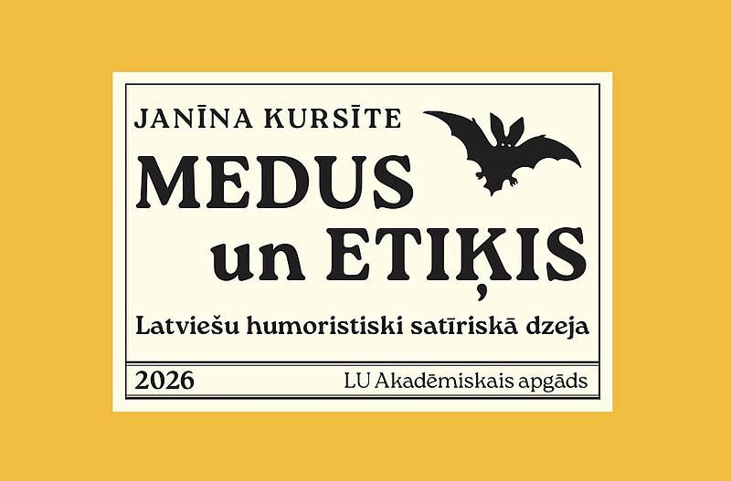 Prof. Janīnas Kursītes pētījums “Medus un etiķis” iekļauts balvas “Kilograms kultūras 2026” rudens balsojumā