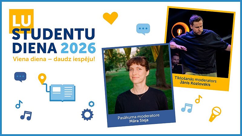 Studentu dienas moderatoru foto