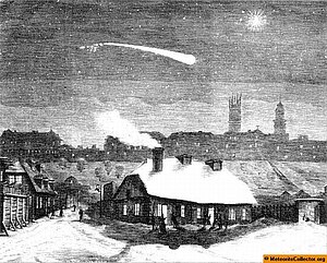 Vēl viena Pultuskas meteorīta krišanas ilustrācija. http://www.meteoritecollector. org/gallery/main.php?g2_itemId=2699