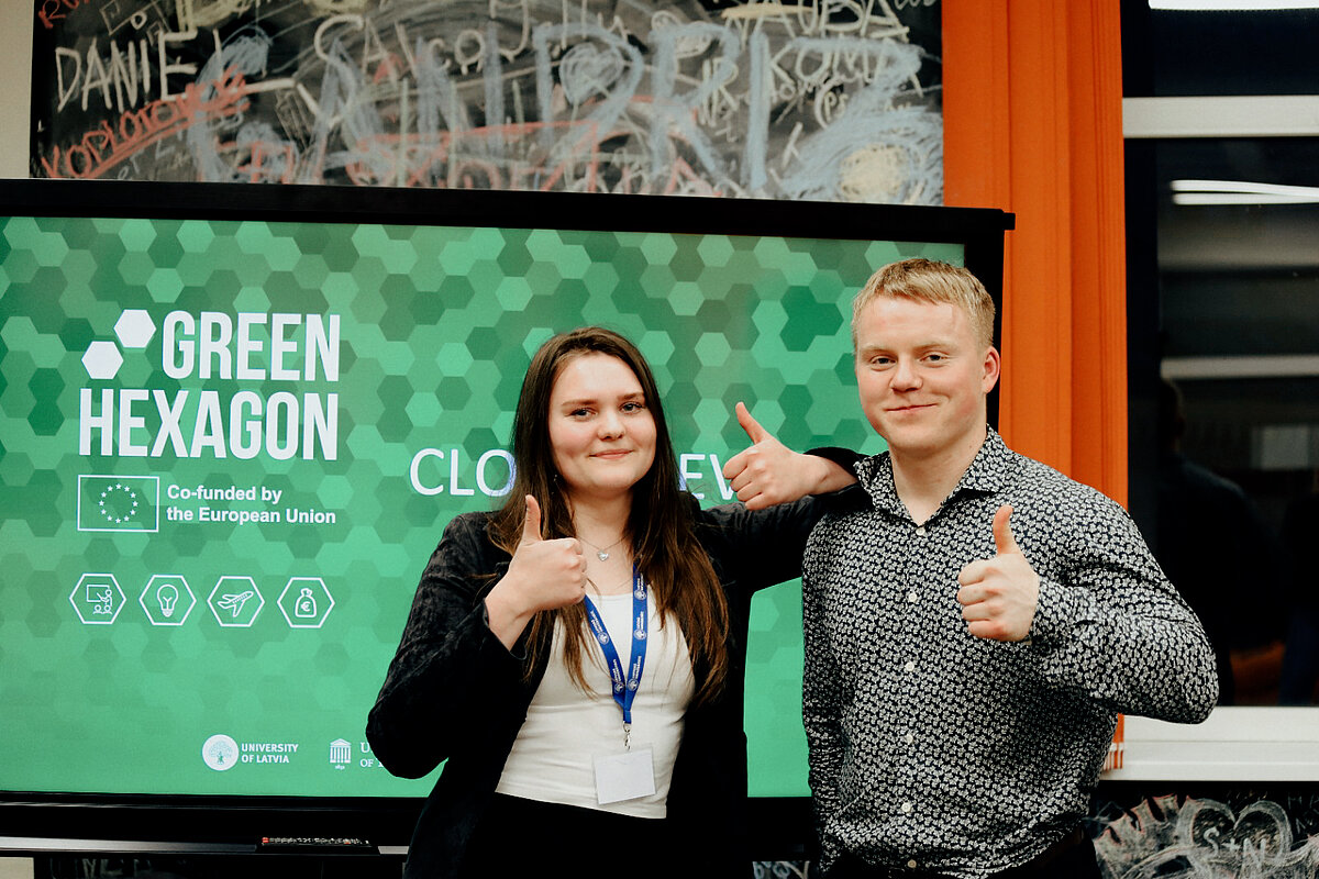 Photo: Madara Babre Erasmus+ project “Green HExagon”