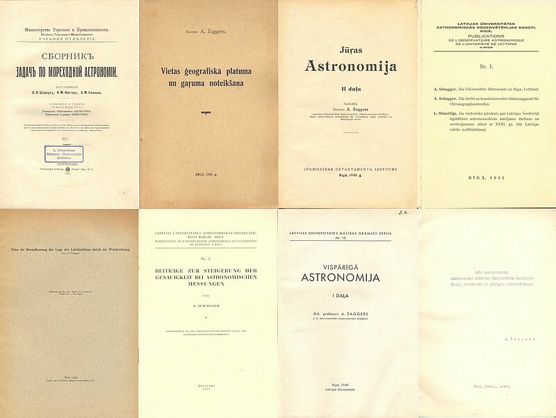 MĒNEŠA PRIEKŠMETS. Astronoma Alfrēda Žaggera publikāciju kopums