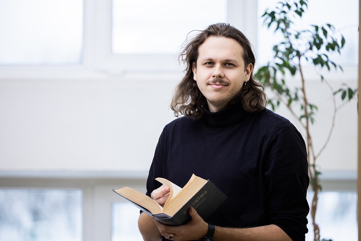 “Mācītspēks” skolotājs Rūdis Bebrišs. Publicitātes foto.