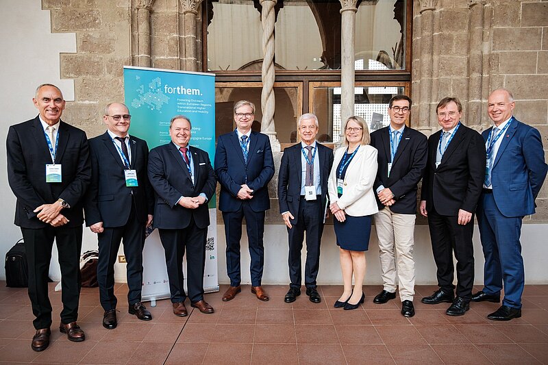 Heads of FORTHEM universities meet at the University of Palermo