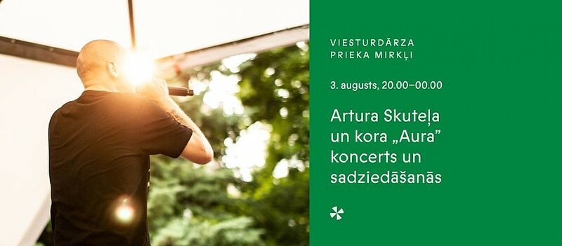 Koris "Aura" aicina uz sadziedāšanos Viesturdārzā