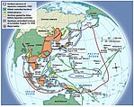 Otrais pasaules karš Klusā okeāna frontē (1941-1945) (https://i.pinimg.com/originals/ea/8e/c7/ea8ec72d520afc7371f7ca5db73f9415.jpg)