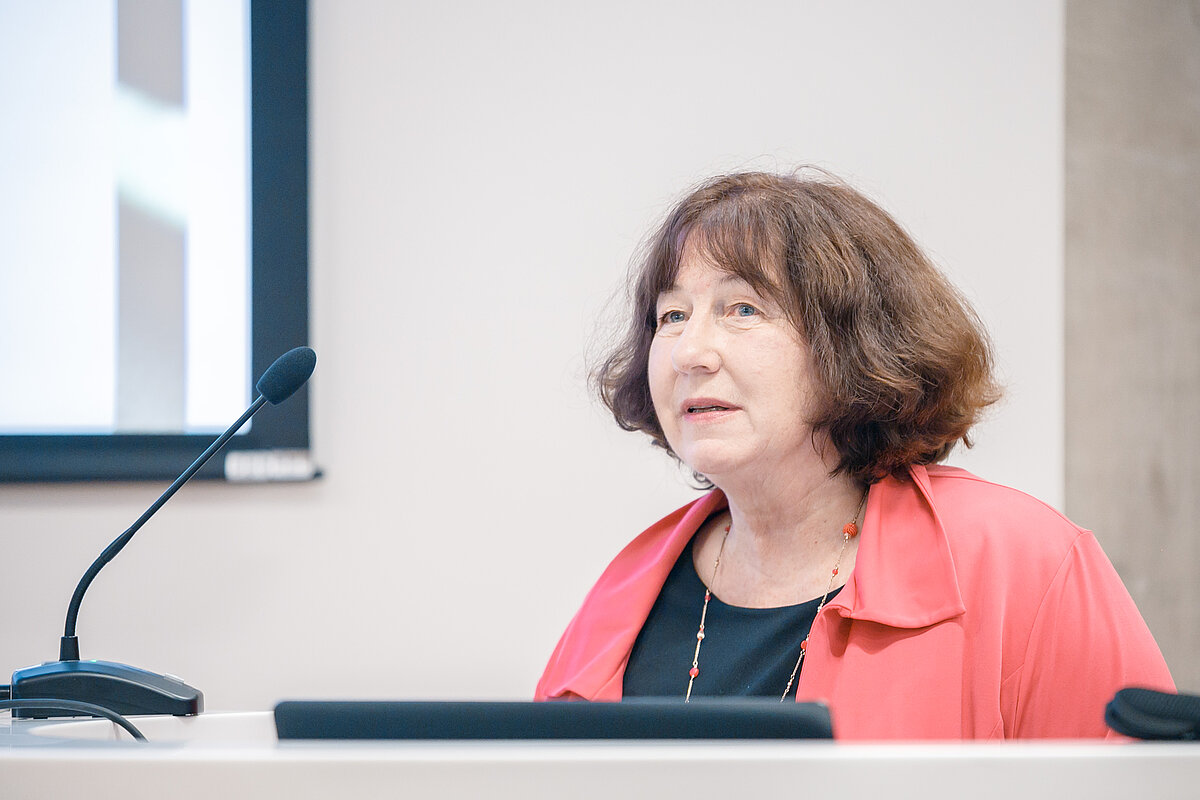 LU Pedagoģijas, psiholoģijas un mākslas fakultātes Psiholoģijas nodaļas profesore Sandra Beatrice Sebre. © Foto: Toms Grīnbergs, Latvijas Universitātes Komunikācijas un inovāciju departaments