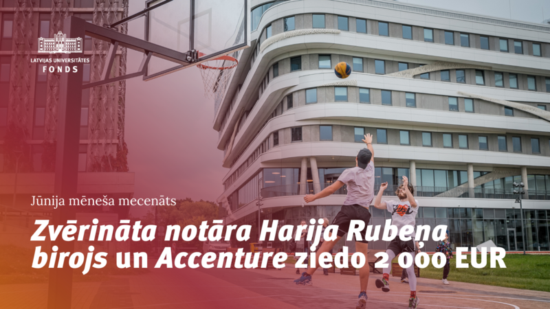 MĒNEŠA MECENĀTS: Zvērināta notāra Harija Rubeņa birojs un “Accenture”