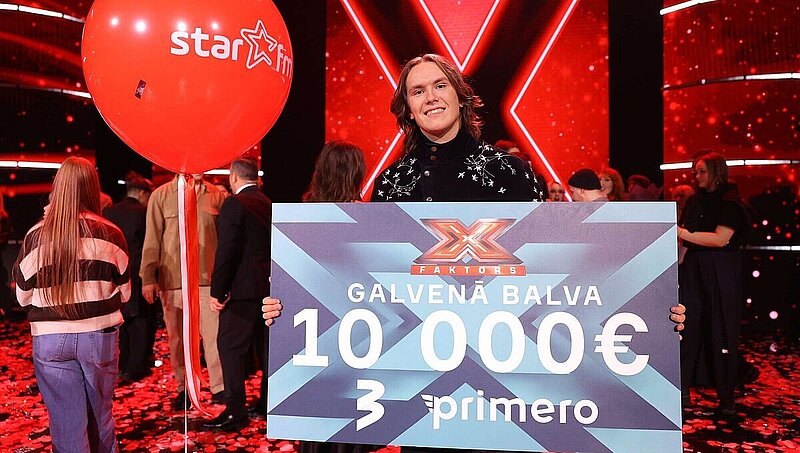 Jurģis Namejs Zvejnieks: jāseko savai sirdsbalsij! ESZF students uzvar “X Faktorā”