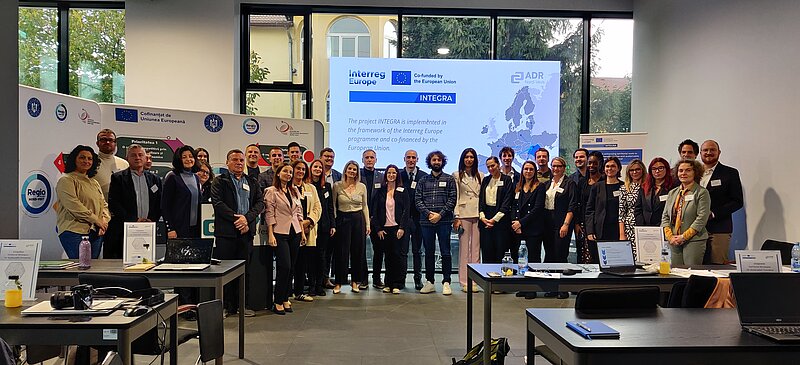No 2025. gada 30. septembra līdz 1. oktobrim Klužā-Napokā notika pirmā Interreg Europe INTEGRA projekta partneru sanāksme
