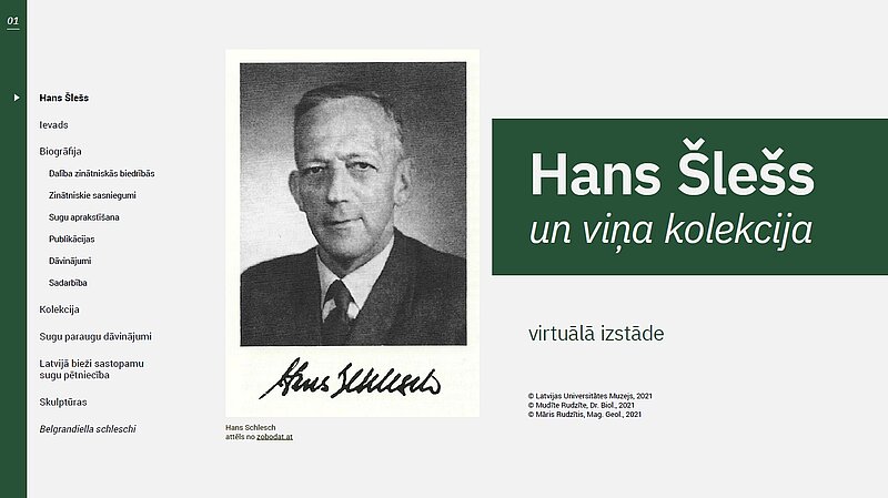 Izstāde "Hans Šlešs un viņa kolekcija"