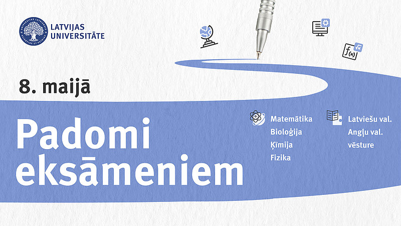 "Padomi eksāmeniem" - pasākums vidusskolēniem