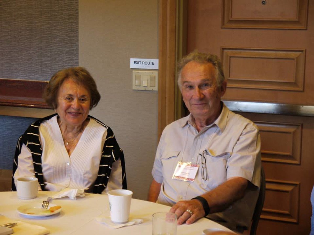 Betty and Andris Ramāni, 2015.