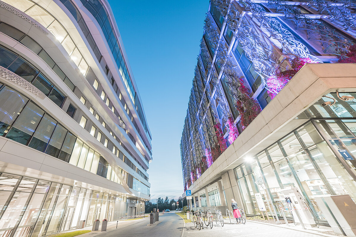 Zinātņu un Dabas māja LU Akadēmiskajā centrā Torņakalnā.
© Foto: Toms Grīnbergs, Latvijas Universitātes Komunikācijas un inovāciju departaments