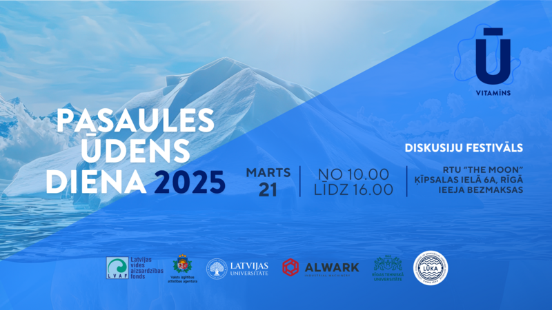 Notiks ledāju kušanas ietekmei veltīts diskusiju festivāls “Pasaules ūdens diena 2025” 