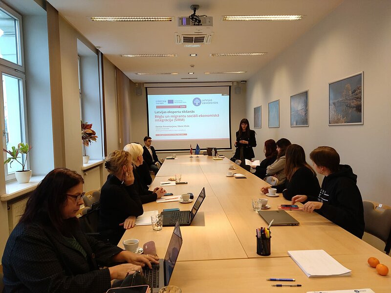 SIRM projekta Latvijas iesaistīto pušu otrā sanāksme un diskusiju sesija par bēgļu un migrantu vajadzībām Latvijā