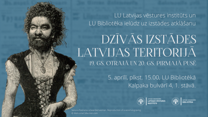 5. aprīlī atklās virtuālo izstādi “Dzīvās izstādes Latvijas teritorijā 19. gs. otrajā un 20. gs. pirmajā pusē”