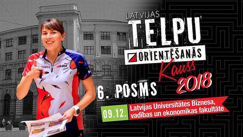 LU Sports aicina izmēģināt orientēšanos pazīstamās ēkās