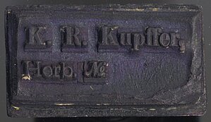 Spiedogs Karla Reinholda Kupfera herbārijam Latvijas Universitātes Muzeja Botānikas un mikoloģijas kolekcijās