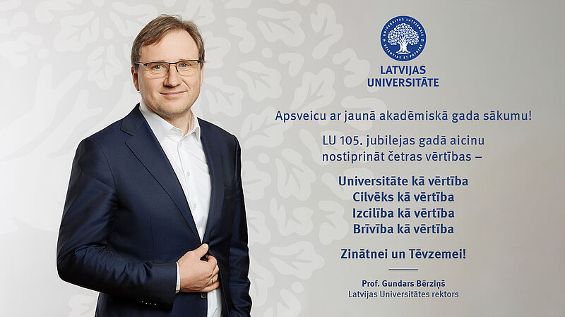 Sveicam ar jaunā akadēmiskā gada sākumu!  