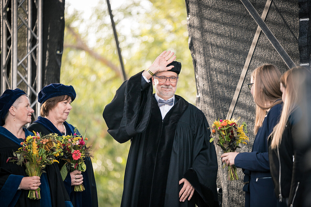 Mārcis Auziņš. Foto: Toms Grīnbergs, Latvijas Universitāte