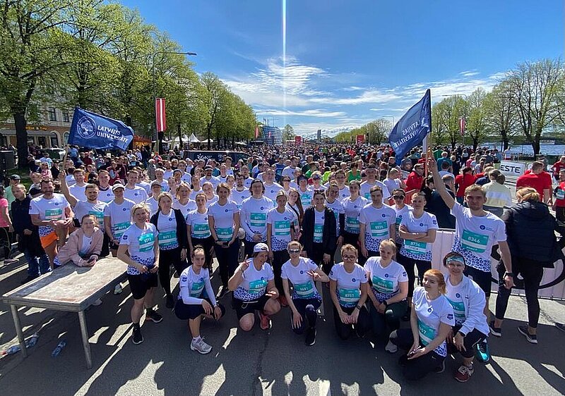 LU pārstāvniecība Rimi Rīgas maratonā sasniedz rekordlielu dalībnieku skaitu