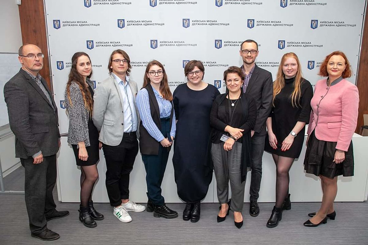 LU studenti vizītē Ukrainā.