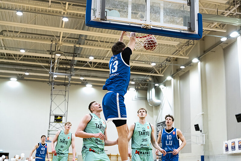 Aicināti LU studenti un darbinieki! LU aizvadīs pēdējo mājas spēli Latvijas–Igaunijas līgā – cīņa par vietu LBL play-off