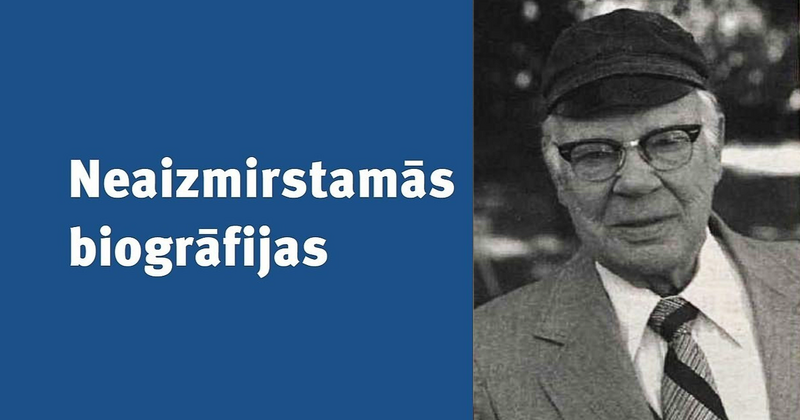 NEAIZMIRSTAMĀS BIOGRĀFIJAS. Edgars Ķiploks - zinātniskais asistents un sabiedriskais darbinieks