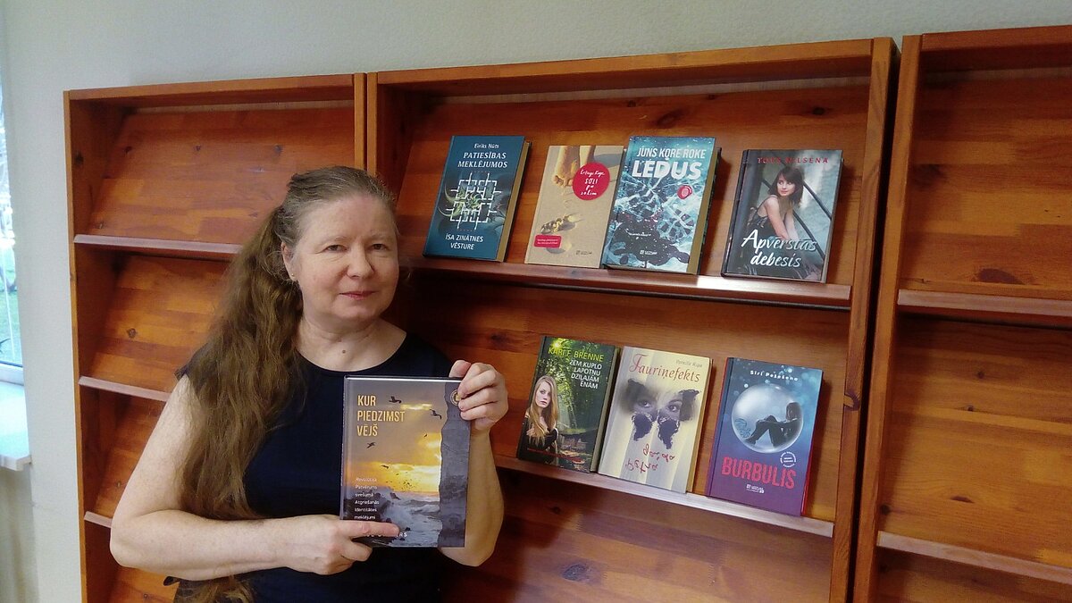 Māra Valpētere. Foto: LU Bibliotēka