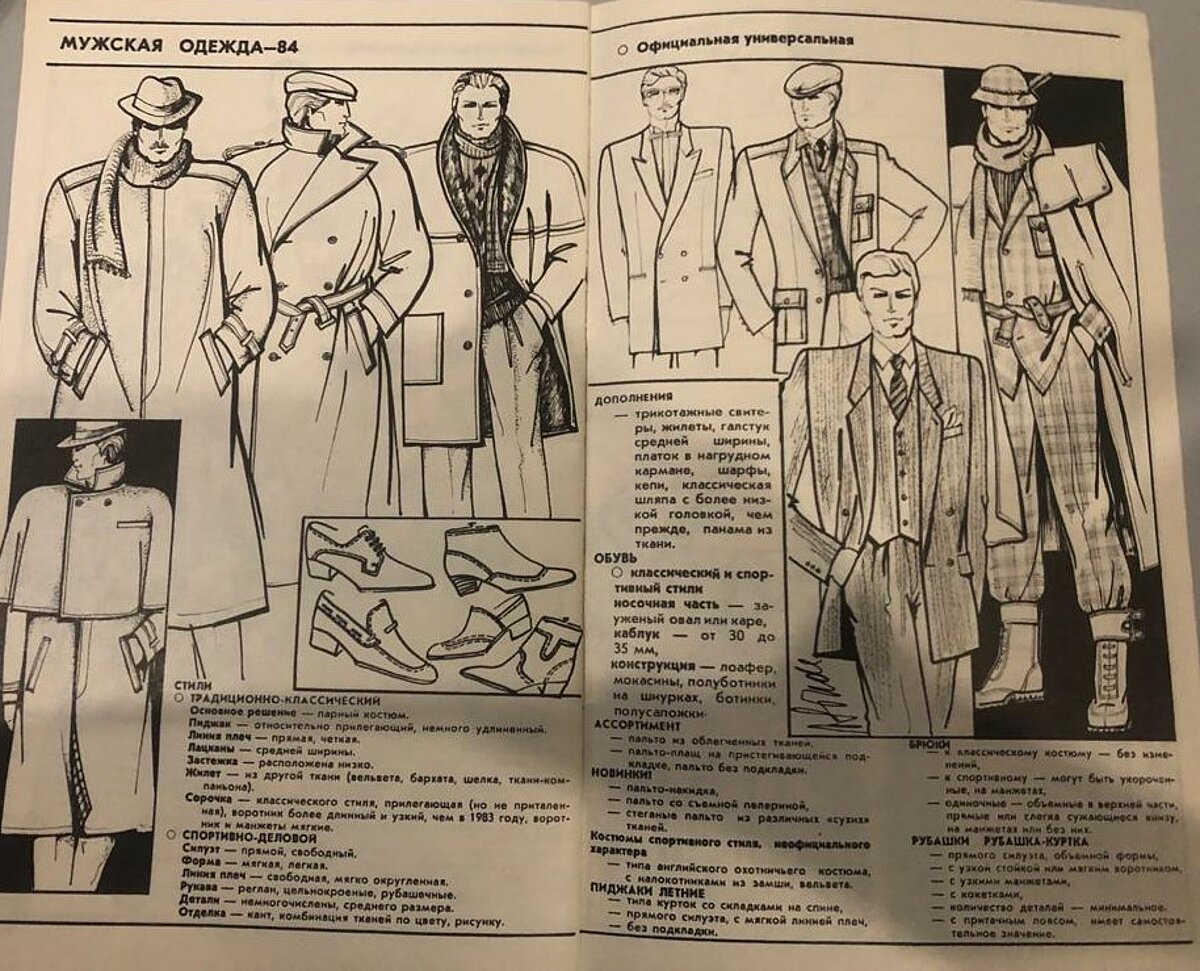 Žurnāla atvērums, “Mode”, 1984, Rīgas Modeļu nama izdevums. Foto: Renāte Bergmane-Dance