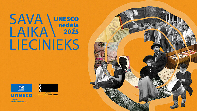 Šonedēļ sākas "Sava laika liecinieks" - UNESCO nedēļa 2025