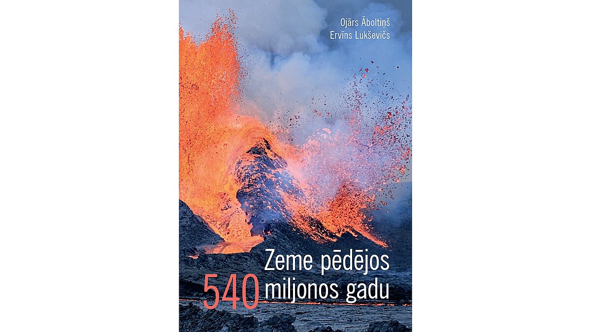 LU Akadēmiskajā apgādā iznākusi jauna populārzinātniska grāmata “Zeme pēdējos 540 miljonos gadu”.