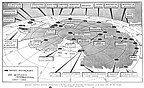 Antarktikas zinātniskās stacijas, kas izveidotas pētījumiem 1957/58 Starptautiskajā ģeofizikas gadā. Shēma no L. Slaucītāja Antarktikas mapes.