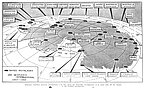 Antarktikas zinātniskās stacijas, kas izveidotas pētījumiem 1957/58 Starptautiskajā ģeofizikas gadā. Shēma no L. Slaucītāja Antarktikas mapes.