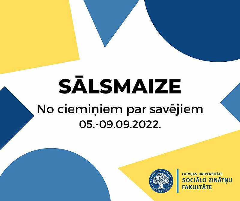 Sālsmaizes nedēļa LU SZF - no ciemiņiem par savējiem