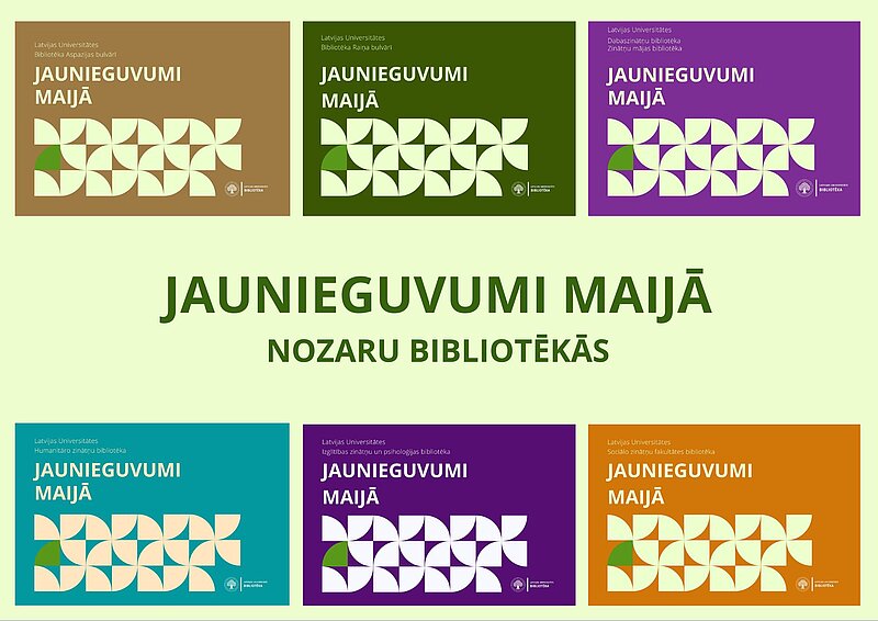 Bibliotēkas jaunieguvumi maijā