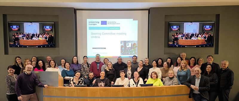 University of Latvia Participates in the Innocom Project Study Visit to Umbria, Italy