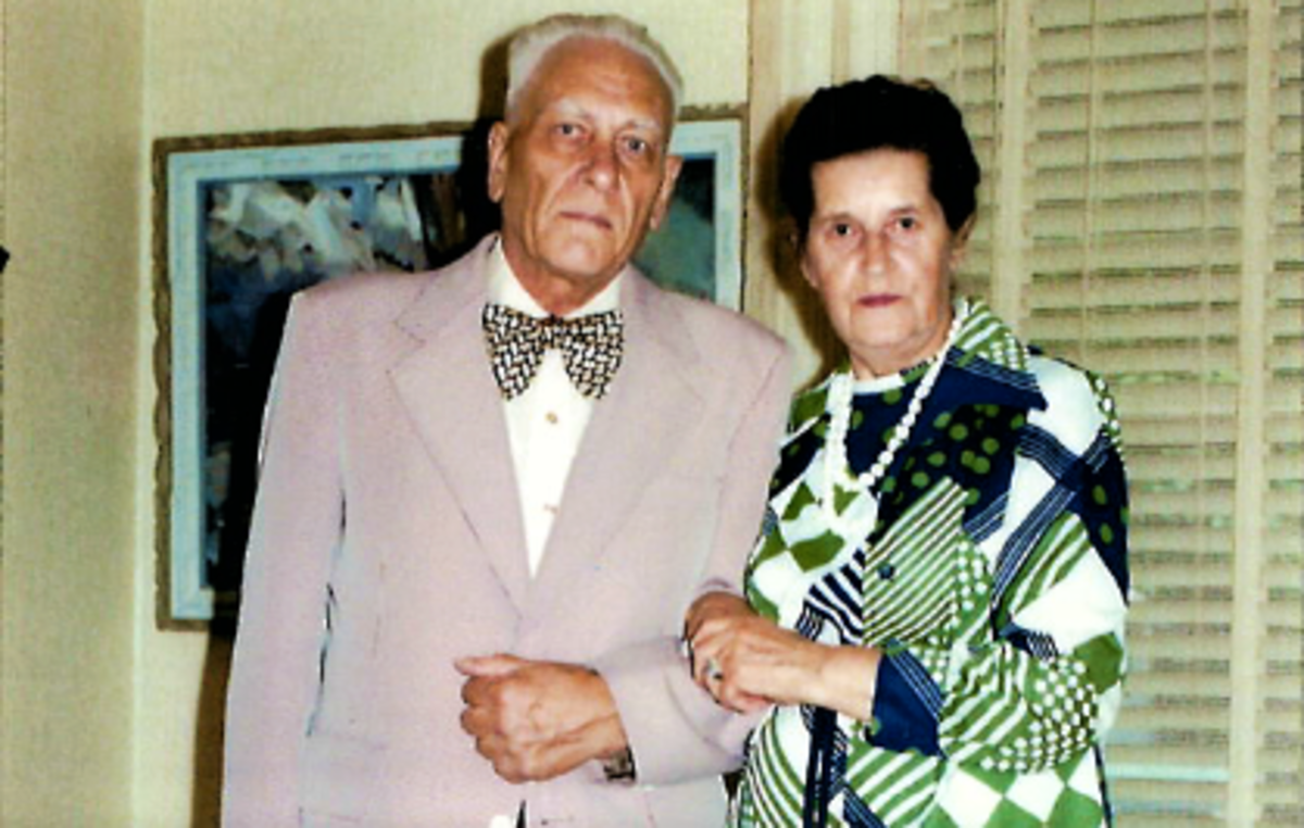 Jānis Eglīte and Anna Marija