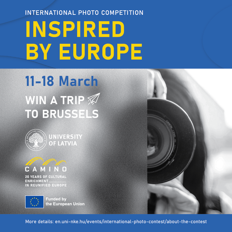 International photo contest for students "Inspired by Europe"