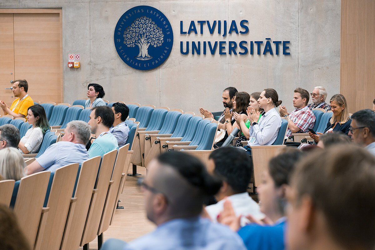 © Foto: Toms Grīnbergs, Latvijas Universitātes Komunikācijas departaments Konferences klausītāji