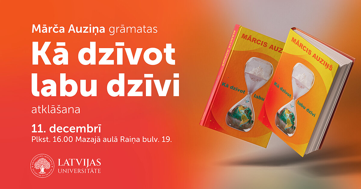 Mārča Auziņa jaunākās grāmatas atvēršanas svētku plakāts