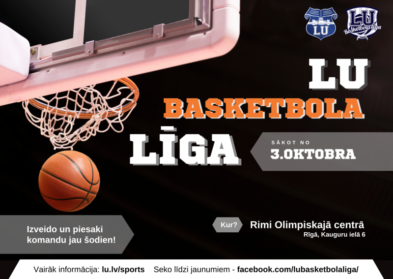 LU 3x3 basketbola līga atsāksies jau 3. oktobrī