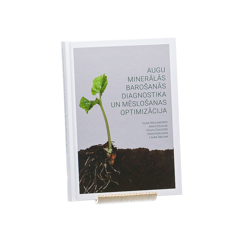 Bioloģijas institūts izdod grāmatu par augu minerālo barošanos