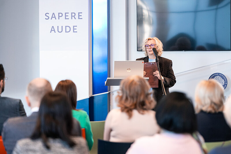 Doktorantūras skolas direktore prof. Zanda Rubene