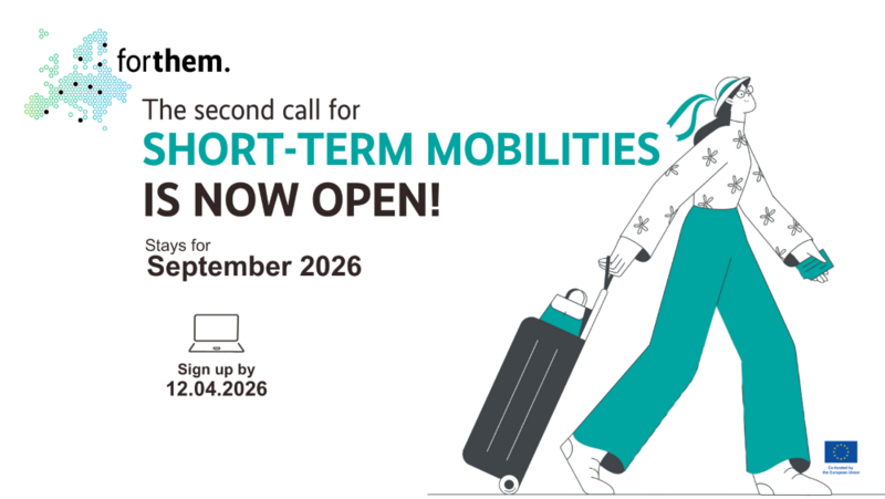 Applications open for FORTHEM Short-Term Mobilities in September 2026